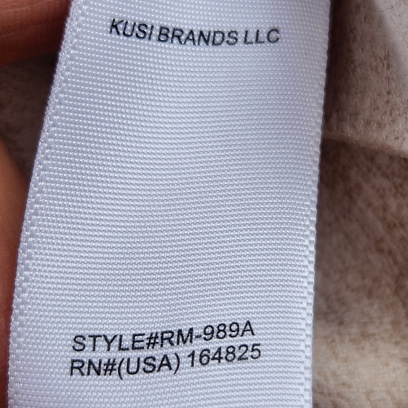 REBECCA MINKOFF Women's Teddy Sherpa Shirt Jacket Extra Large Cream Tan Faux Fur - Picture 10 of 11